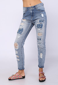 Джинсы 3D Denim